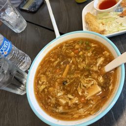 Hot n sour soup Hot n sour soup
