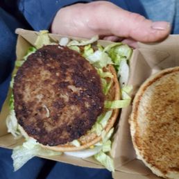 Big mac?  No garbage.   You ripped us off for the last time.