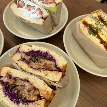 Eloise - Strawberry deer sandwich, egg sandwich and spicy pork - Sandwiches Near Me - Denver, Colorado