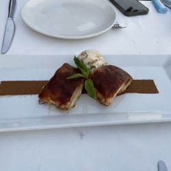 Vogue - Kazandibi (Turkish pudding) with Walnut Ice Cream