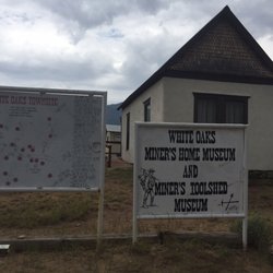 White Oaks Miner’s Home Museum - Outside of museum