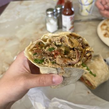 Nopalitos - Machaca breakfast burrito - Mexican Near Me - Sacramento, California