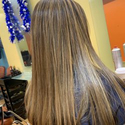 Rachel's Salon - She did a excellent job! Would definitely recommend.