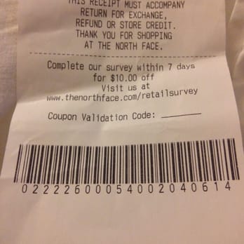 The North Face Albuquerque - Do the survey w/in 7 days = $10 your next purchase - Outdoor Gear Near Me - Albuquerque, New Mexico