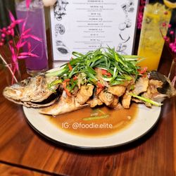 Tong - FRIED BRANZINO