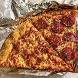 Cheese Pizza by the Slice and Pepperoni Pizza by the Slice Cheese Pizza by the Slice and Pepperoni Pizza by the Slice