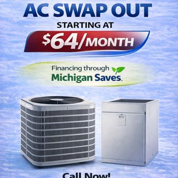 Rolls Mechanical - March 2026 Promo on approved credit - Heating & Air Conditioning/HVAC Near Me - Fenton, Michigan Rolls Mechanical - March 2026 Promo on approved credit - Heating & Air Conditioning/HVAC Near Me - Fenton, Michigan