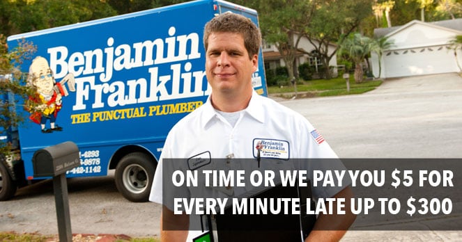 Slide of Benjamin Franklin