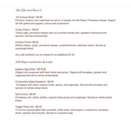 Menu photo 7 Get Fresh Cafe Lancaster, CA