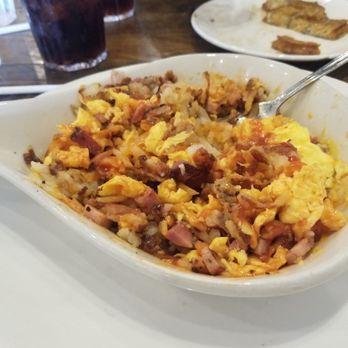 B&B Cafe - Butcher's skillet is my go to.   As busy as it is we got our food in less than 10m. - Breakfast & Brunch Near Me - McKinney, Texas