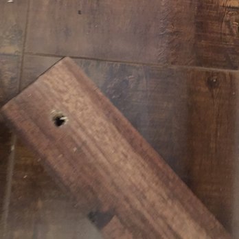 Living Spaces - Unused pre drilled hole .... - Furniture Stores Near Me - Redondo Beach, California