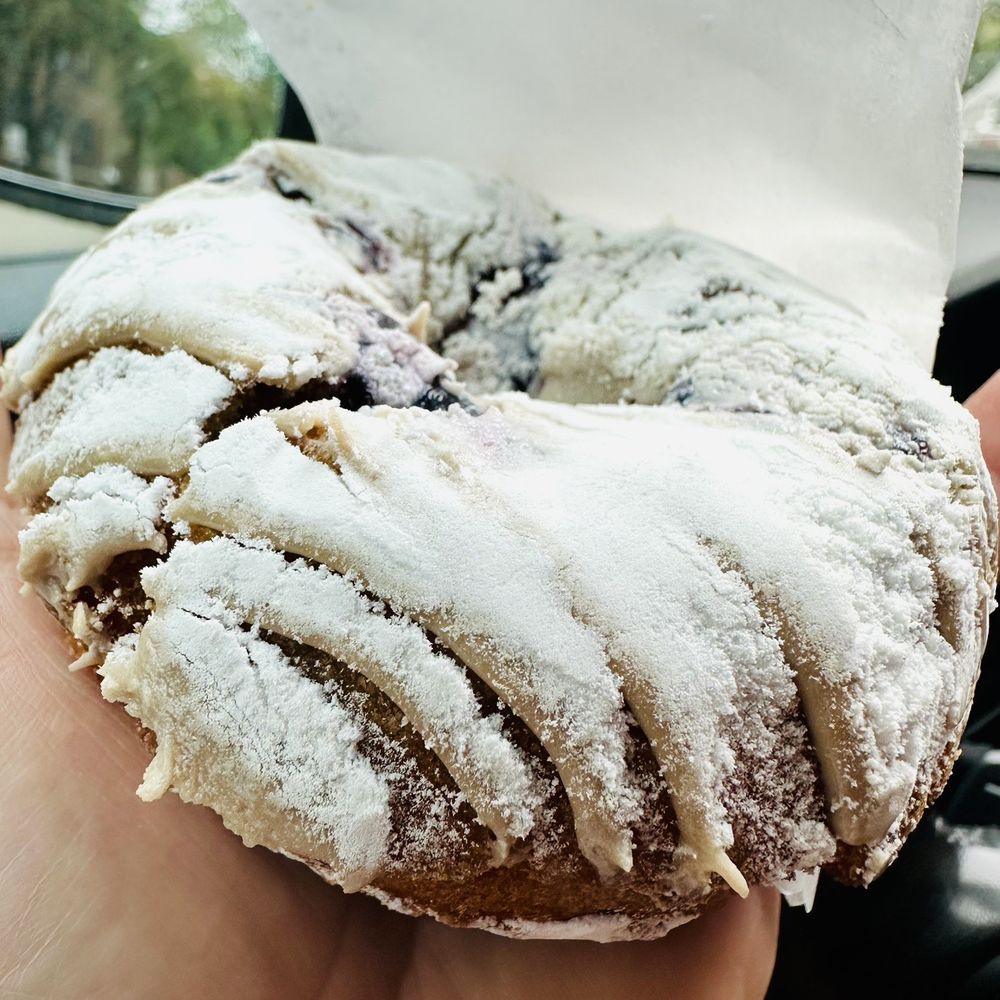 Beacon Doughnuts - Blueberry pancake - Donuts Near Me - Chicago, Illinois Beacon Doughnuts - Blueberry pancake - Donuts Near Me - Chicago, Illinois
