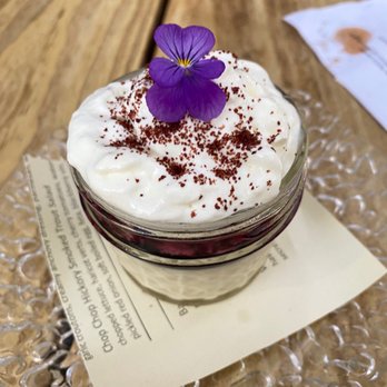 Blue Ridge Kitchen - Lavender Panna Cotta - Southern Near Me - Sebastopol, California