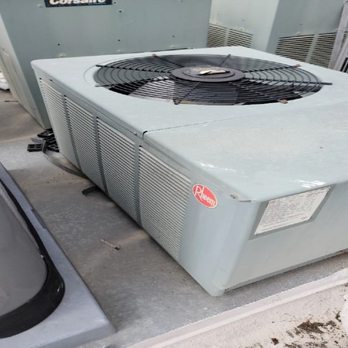 Comfort City Mechanical - Nasty, 20-year-old HVAC unit before Comfort City replaced it - Plumbing Near Me