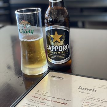Bamboo Thai Bistro - Sapporo beer - Thai Near Me - Redondo Beach, California Bamboo Thai Bistro - Sapporo beer - Thai Near Me - Redondo Beach, California