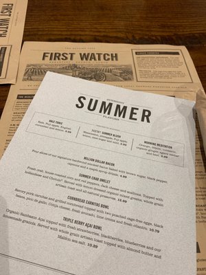 Menu photo 5 First Watch Abington, PA