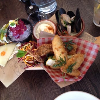 Jamie's Italian - The fish plank - look at that selection for $13.50! - Italian Near Me - Adelaide, SA