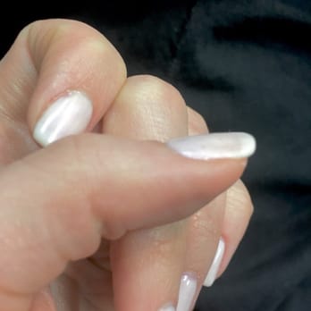 Westheimer Nail - See the cotton fluff that's still attached to the nail 1 day, and multiple hand-washings later? The texture is really filmy. - Nail Salons Near Me - Houston, Texas Westheimer Nail - See the cotton fluff that's still attached to the nail 1 day, and multiple hand-washings later? The texture is really filmy. - Nail Salons Near Me - Houston, Texas