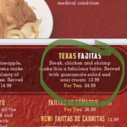 El 5 De Mayo Mexican Restaurant - Using Yelp and clicking on the link to the restaurant menu,