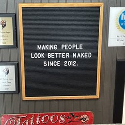 I love this lobby sign. I love this lobby sign.