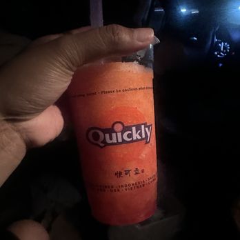 Quickly - Mangonada Slush - Bubble Tea Near Me - Pinole, California Quickly - Mangonada Slush - Bubble Tea Near Me - Pinole, California