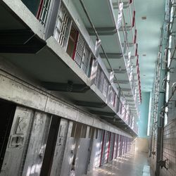 Wyoming Frontier Prison - Cell block A.