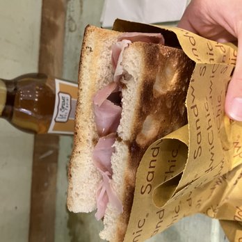 SandwiChic - Schiacciata with prosciutto and balsamic vinegar cream. - Sandwiches Near Me - Florence, FI