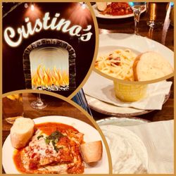 Cristino's Coal Oven Pizza - Baked lasagna & spaghetti carbonara