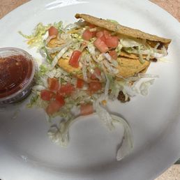 Tacos ala carte. Small but tasty.