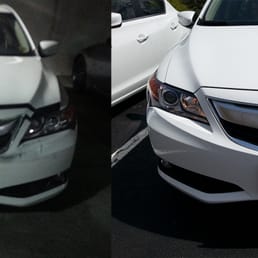 The Before / After comparison of my Acura once K&W laid its talented hands on it... *hugs car and apologizes* The Before / After comparison of my Acura once K&W laid its talented hands on it... *hugs car and apologizes*