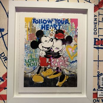 Mr Brainwash Art Museum - Mickey & Minnie Follow Your Heart SECOND FAVORITE ART - Art Museums Near Me - Beverly Hills, California Mr Brainwash Art Museum - Mickey & Minnie Follow Your Heart SECOND FAVORITE ART - Art Museums Near Me - Beverly Hills, California