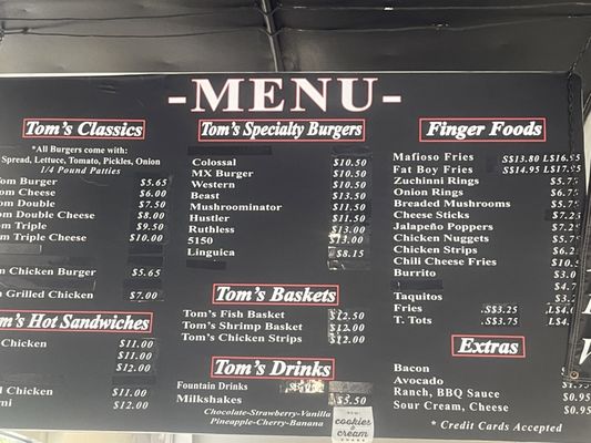Menu photo 3 Tom's Take Out Santa Maria, CA Menu photo 3 Tom's Take Out Santa Maria, CA