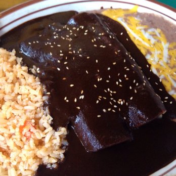Tio Pepe - Enchiladas with chile relleno on top. If you like a sweeter sauce, give it a try! - Mexican Near Me - Eugene, Oregon