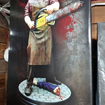 The Gas Station - Large Leatherface doll/figure - Barbeque Near Me - Bastrop, Texas The Gas Station - Large Leatherface doll/figure - Barbeque Near Me - Bastrop, Texas