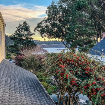 Headlands Inn Bed & Breakfast - View from the private deck. - Bed & Breakfast Near Me - Mendocino, California
