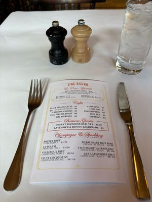 Menu photo 8 Zinc Bistro Scottsdale, AZ Menu photo 8 Zinc Bistro Scottsdale, AZ
