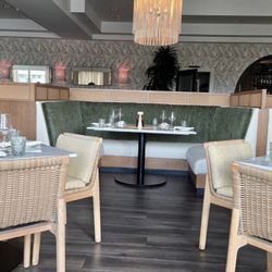 Inside restaurant