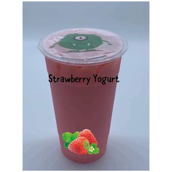 Yabarr Tea - Strawberry yogurt - Bubble Tea Near Me - Indianapolis, Indiana