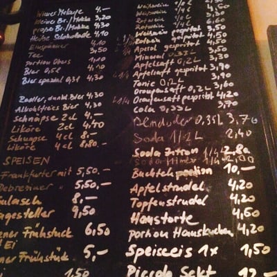 Menu photo 3 Cafe Hawelka Vienna, 9 Menu photo 3 Cafe Hawelka Vienna, 9