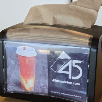 45 Degree Tea - Bubble Tea Near Me - Naperville, Illinois