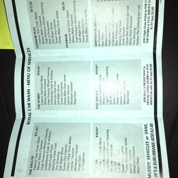 Royal Car Wash - Royal Car Wash - Menu of Services - Car Wash Near Me - Cincinnati, Ohio Royal Car Wash - Royal Car Wash - Menu of Services - Car Wash Near Me - Cincinnati, Ohio