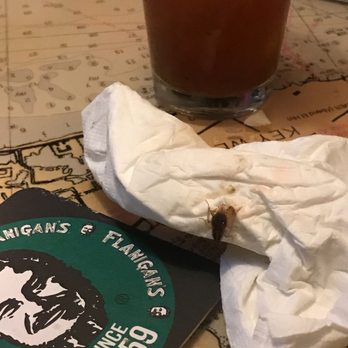 Flanigan's - Kendall - Disgusting cockroach came out of food basket! Shame on you Kendall location! - Seafood Near Me - Miami, Florida Flanigan's - Kendall - Disgusting cockroach came out of food basket! Shame on you Kendall location! - Seafood Near Me - Miami, Florida