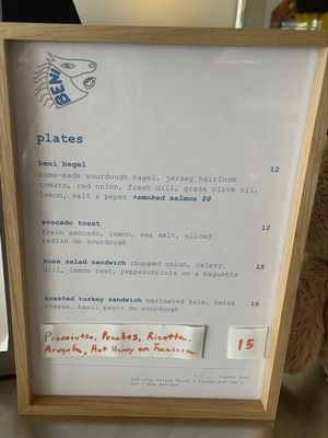 Menu photo 3 Beni Coffee Union City, NJ
