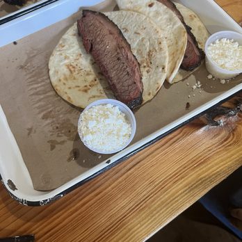 Burnt Bean- Seguin - Brisket tacos are delicious - Barbeque Near Me - Seguin, Texas