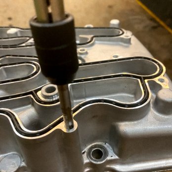 Tim's repair - Tapping new threads that ford forgot to do. - Auto Repair Near Me Tim's repair - Tapping new threads that ford forgot to do. - Auto Repair Near Me
