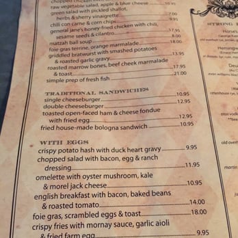 Au Cheval - Menu - Bars Near Me - Chicago, Illinois