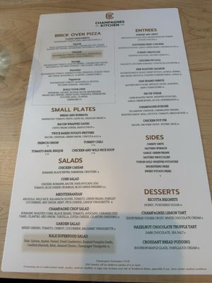 Menu photo 2 Champagnes Kitchen Huntington Beach, CA