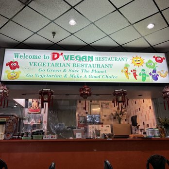 D'Vegan - the front of a restaurant - Vietnamese Near Me - Dallas, Texas
