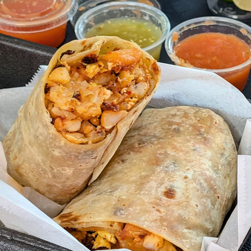 El Vaquero Coffee & Burrito - chorizo burrito - Mexican Near Me - Tucson, Arizona