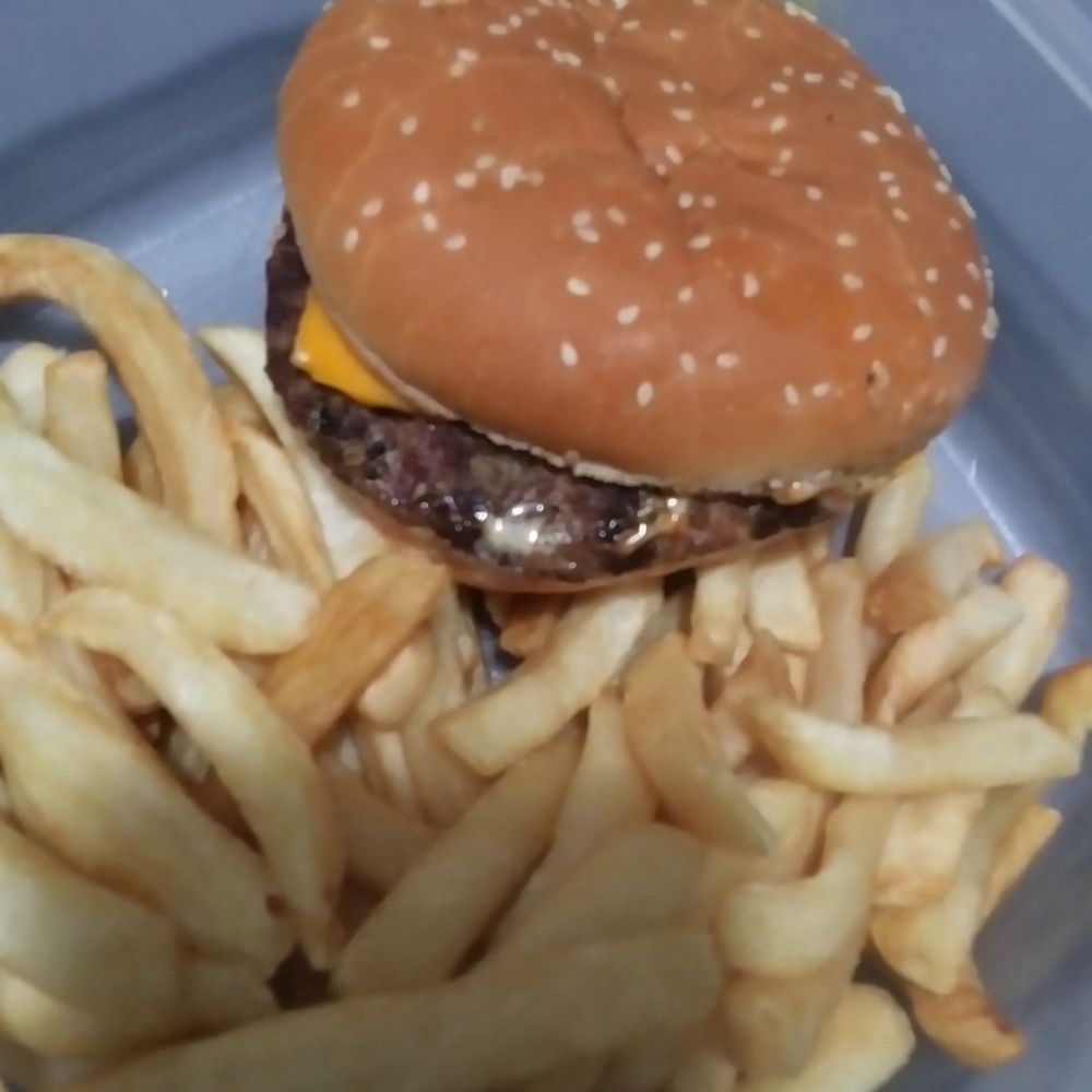 Steven's Burgers - Double cheese burger and fries - New American Near Me - Gardena, California Steven's Burgers - Double cheese burger and fries - New American Near Me - Gardena, California